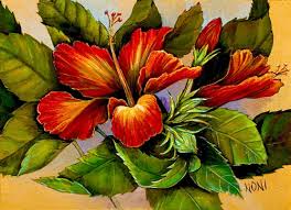 hawaiian art print