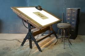oak drafting tables