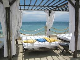 beach lounges