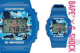 bathing ape g shock watch