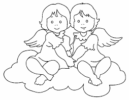 angel coloring book