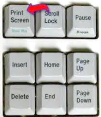 كيف تصور من شاشة الكمبيوتر أمامك لتعرض مشكلتك بالصور Printscreen-key