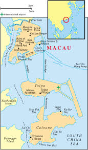 map of macau