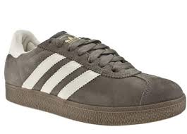 brown adidas trainers