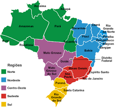 mapa do brazil
