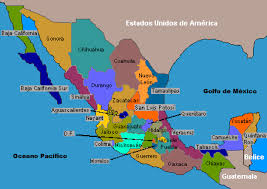 mapas republica mexicana
