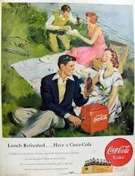 vintage coke cooler
