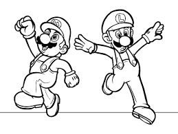 super mario coloring sheets