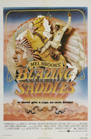 blazing saddles poster