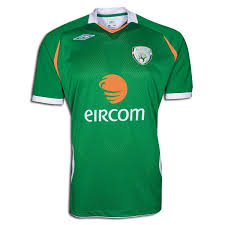 ireland football shirts