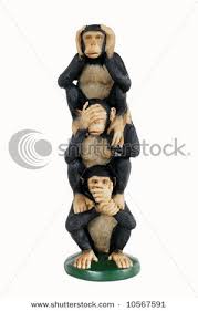 evil monkey toy