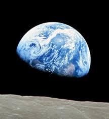la tierra desde la luna
