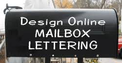 mailbox lettering