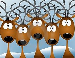 reindeer christmas cards