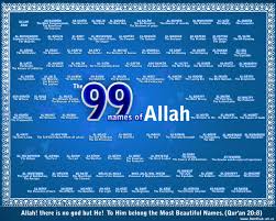 99 names of allah