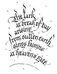 blackletter calligraphy