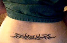 cute lower back tattoo designs