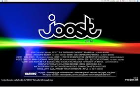 Joost start up screen