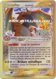carte pokemon dracaufeu ex