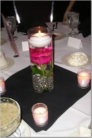 floating flower centerpiece
