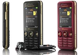 sony ericsson w serie