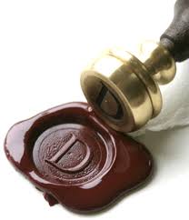 letter wax seal