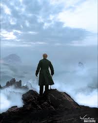 the wanderer above the sea of fog