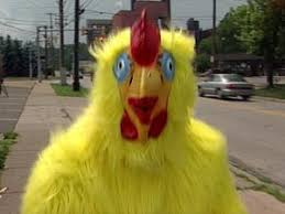 fat yellow chicken