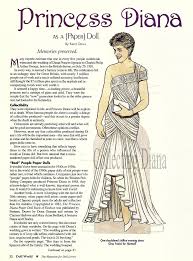 princess diana paper dolls