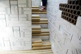 cardboard brick