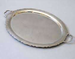 silver platter
