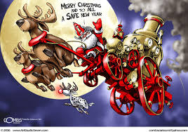 christmas mice penguins snow men
