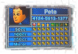 mario kart mii