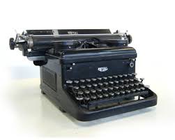 la maquina de escribir