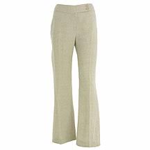 beige linen trousers
