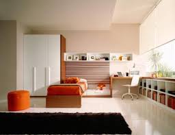 orange furnishings