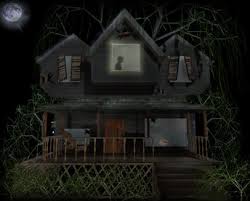 looking haunted house