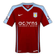 aston villa t shirts
