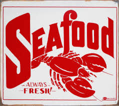 seafood posters