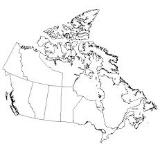 picture map of canada