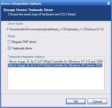install win server 2003 on sata