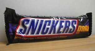 snickers dark chocolate