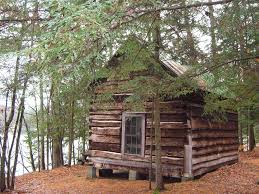 cabin in the woods.