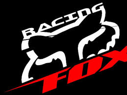 les vetements et accesoires FOX  dispo  chez quad & bike Black-fox-racing-logo