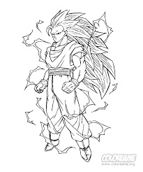dibujos para pintar de dragon ball z