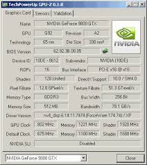 9800 gtx oc