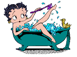 betty boop bath