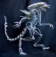 alien sculpture