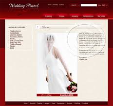 sample wedding websites