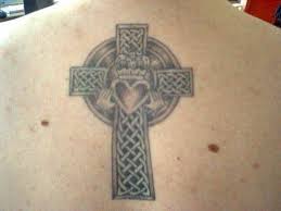 claddagh cross tattoo